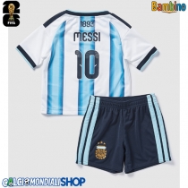 Maglie da calcio Argentina Lionel Messi #10 Prima Maglia Bambino Mondiali 2026  Manica Corta (+ Pantaloni corti)